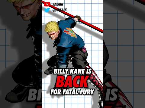 Billy Kane is BACK in Fatal Fury #jaeaik #fatalfury #billykane #cityofwolves #ffcotw