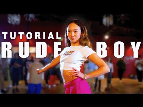 RUDE BOY - Rihanna (Super Bowl Mix) Dance TUTORIAL | Matt Steffanina ft Nicole Laeno