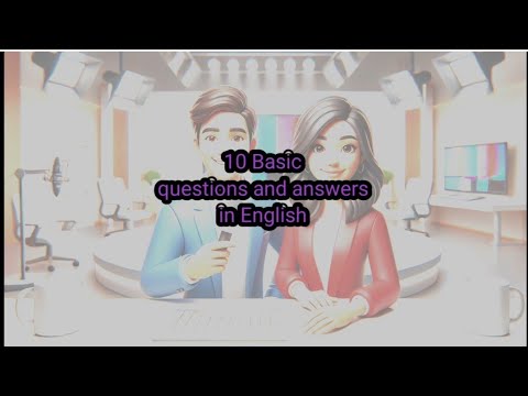 Learn 10 Basic English Questions and Answers | English Speaking Practice #viralvideo #youtubevideo