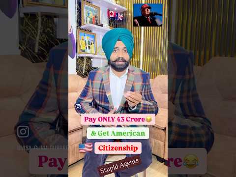 USA Citizenship-Pay ONLY 43 Crore | Visa Guru Study Abroad |