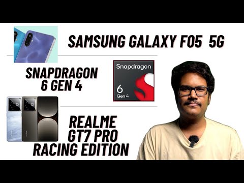 Samsung Galaxy F06 5G, realme GT7 Pro Racing Edition, Snapdragon 6 Gen 4 Announced, Adobe AI Video!