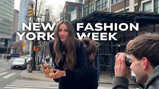 New York Fashion Week FW25 Vlog: Runway Highlights, Snow & NYC Best Wardrobe