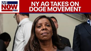 FULL: New York AG Letitia James takes on DOGE and Elon Musk in President Trump administration