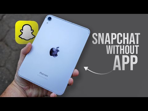 How to Use Snapchat without Downloading the App on iPad (tutorial)