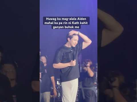 Huwag ka mag-alala Alden mahal ka pa rin ni Kath kahit ano pa ayos ng buhok mo #aldenrichards