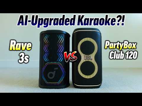 This Party Speaker with AI is INSANE - soundcore Rave 3S vs JBL