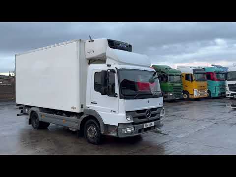 **SOLD** 2013 Mercedes Atego 816 Fridge Truck - Large Choice - Dixon Commercial Exports Ltd