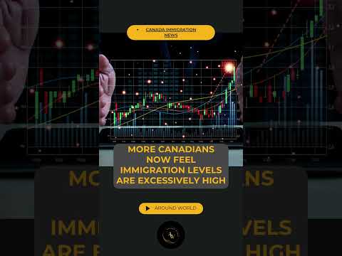 More Canadians Now Feel Immigration Levels Are Excessively High #canada