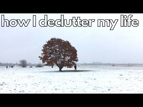 How I declutter my life + declutter with me | Simple decluttering tips