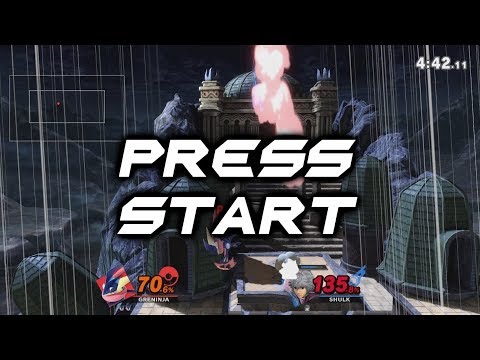 Press Start - SSBU Greninja Montage