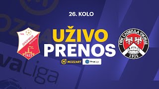 Dubočica - Sloboda Mozzart Bet Prva liga Srbije 2024/25 26. Kolo