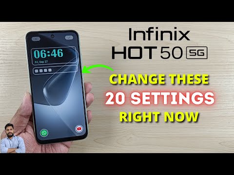 Infinix Hot 50 5G : Change These 20 Settings Right Now