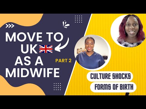 African Midwife in UK Culture shock| Types of Birth in UK | Migrate and work as a Midwife in UK