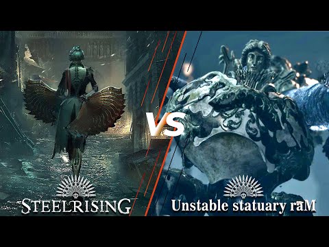 steelrising VS unstable statuary ram boss fight