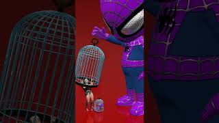 Cage Battle: Spidey and the Game of Fate! 🕸️😂 Who Will Win?