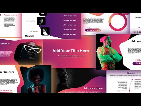 Complex Gradient Powerpoint | Aesthetic PowerPoint Presentation | FREE TEMPLATE | 2