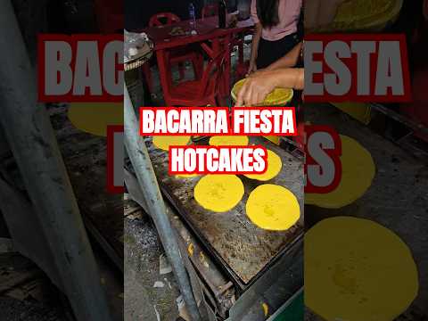 FIESTA HOTCAKES 5 PESOS BACARRA FIESTA #shorts #travel #streetfoods #ilocosnorte #foodies