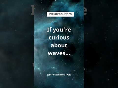 Space-Time Ripples from Neutron Stars! #NeutronStar #SpaceExploration #Astronomy #Science #shorts