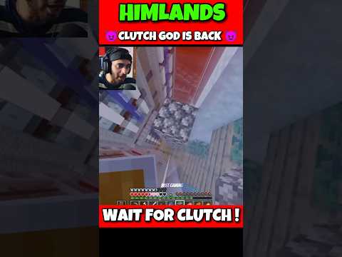 HIMLANDS CLUTCH GOD IS BACK 😈 wait for op clutch #himlands #yessmartypie #shortvideo #viral #clutch