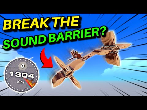 Can I Break The SOUND BARRIER With ZERO POWER CORES!? | Trailmakers