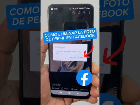 Cómo eliminar la foto de perfil en Facebook