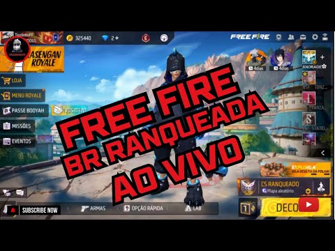 Free Fire | Ranqueada Solo | AO VIVO