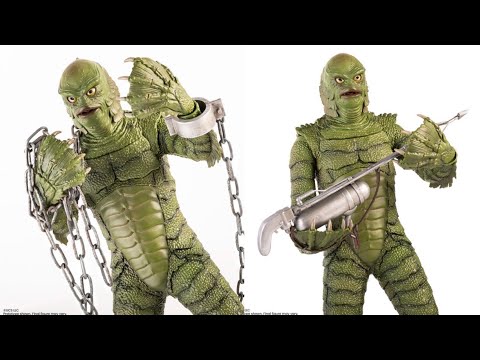 New Creature from the Black Lagoon 1/6 scale action figure by Mondo preorder open