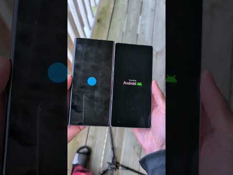 S22 Ultra vs S25 Ultra Design & Boot Up Test