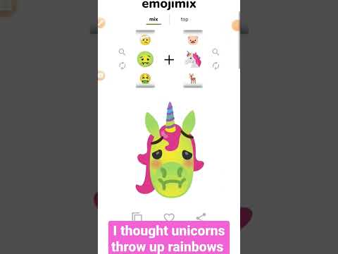 I thought unicorns throw up rainbow's #rainbow #emoji #unicorn