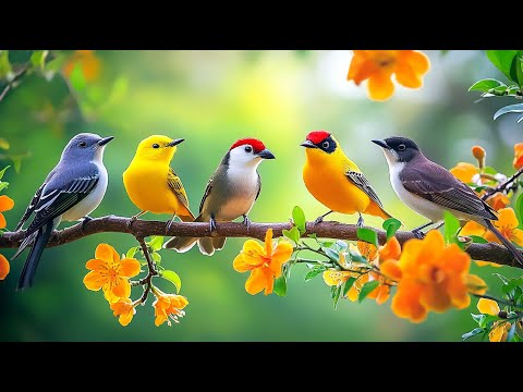 Calming Birds & Piano  🕊️🕊️🕊️ Relax: Nature Sounds for Anxiety Relief