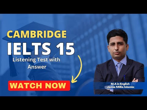 IELTS 15 Listening Test  1