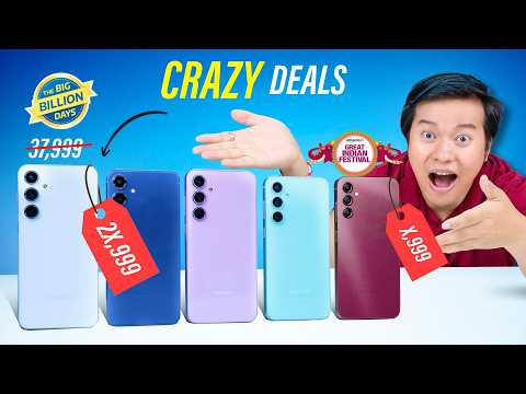 10 Unbelievable Phone Deals for You - in Flipkart Big Billion Days Sale!