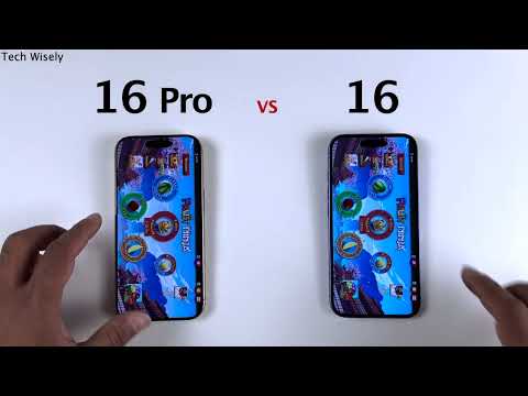 iPhone 16 Pro vs iPhone 16 - Speed Performance Test