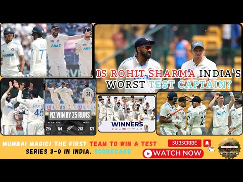 Is Rohit Sharma India's Worst Test Captain?