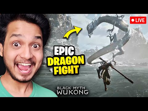 FIGHTING THE EPIC DRAGON IS COOL - Black Myth: Wukong Gameplay (Hindi) Chapter 3