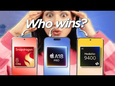 Snapdragon 8 Elite vs A18 Pro vs Dimensity 9400: Which is Best?