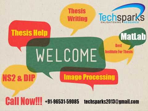 Thesis Guide and Thesis Writer | Institute for Thesis - Techsparks