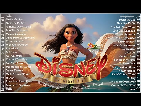 Disney Songs 🍄Walt Disney Songs Collection with Lyrics 2024 🍧 Disney Music 2024 Playlist