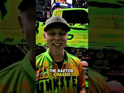 GUNKSTER the Ford Raptor Hot Wheels Live MONSTER TRUCK