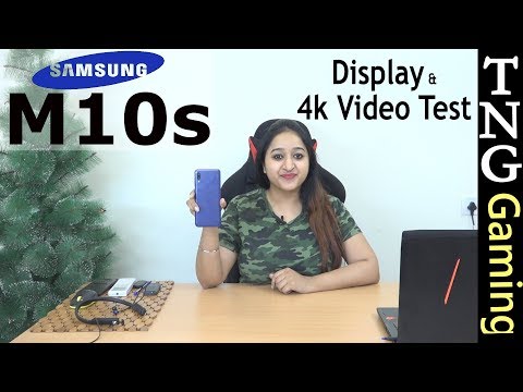 Samsung Galaxy M10s - 4K Video & Display Test