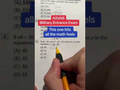 ASVAB Arithmetic Reasoning answers walkthrough 4