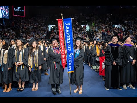 2024 Jepson School of Leadership Studies, Presentation of Degrees