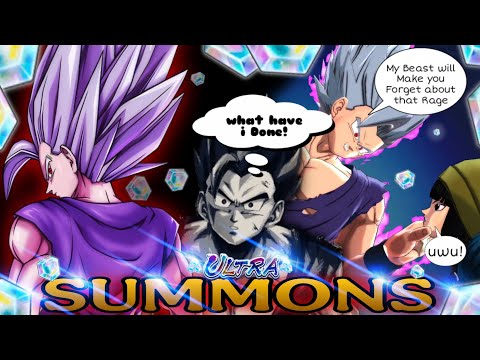 14K+ CC SUMMONS FOR ULTRA BEAST GOHAN GO INSANE! | ULTRA RISING SUMMONS (Dragon Ball Legends)