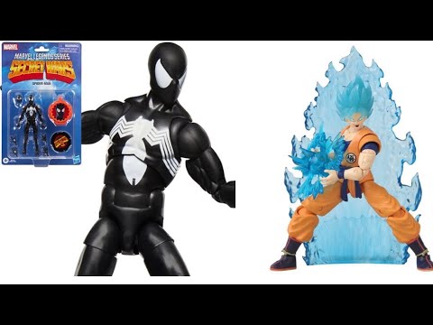 New Dragon Ball Broly & Marvel Legends Spider-Man action figures in stock at entertainment earth