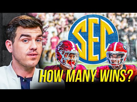 Reacting to the WAY Too Early SEC Win Totals for CFB Teams | Crain & Company