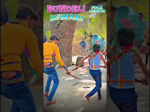 Tribal folk dance of Bundelkhand #moniyadance #diwarinritya #short