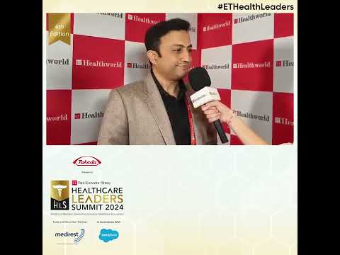 Parvaiz Hussain, Business Head, Fibe on his remarkable journey at #ETHealthLeaders 2024!