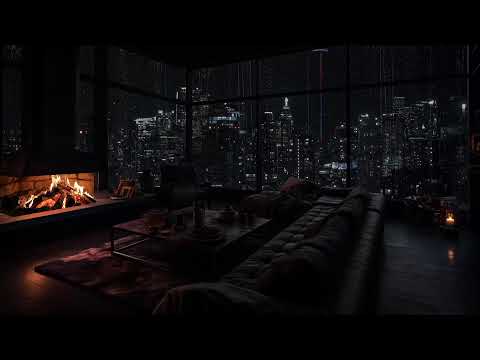 Relax your mind with rain sounds | Fight insomnia symptoms in a cozy room