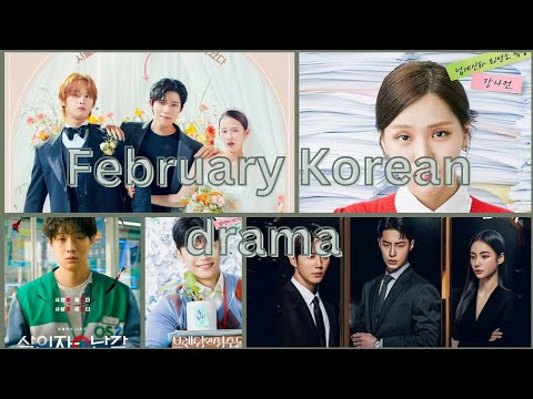 February 2024 Korean dramas  #Koreandrama #Kdrama #video