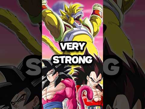 How Strong is Super Saiyan 4 in Dragon Ball GT? #dragonball #dragonballz #dragonballsuper #goku